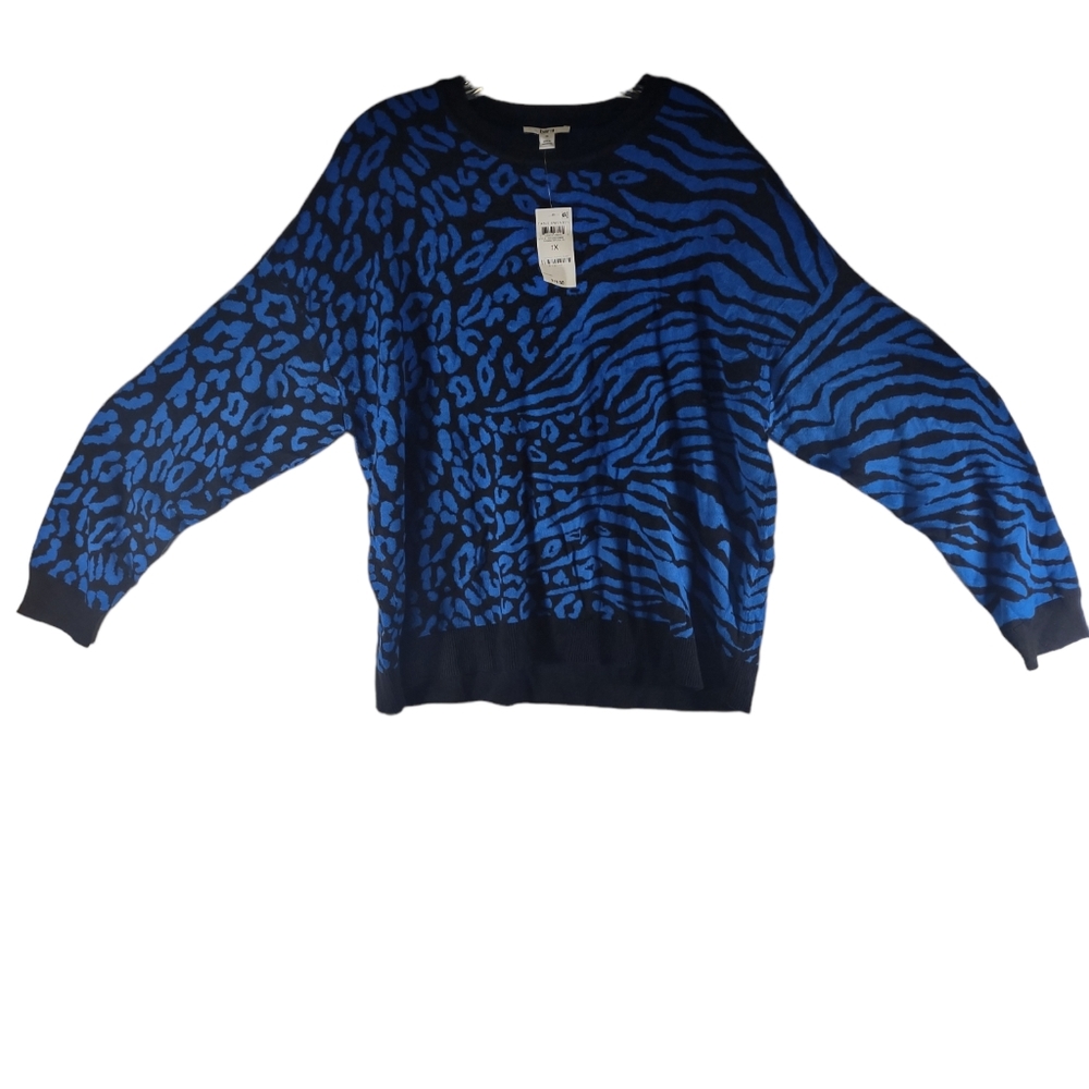 bar lll Blue sweater size XL